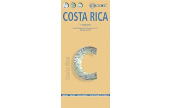 Road Maps Costa Rica, Borch Map Borch GmbH
