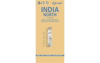 Road Maps India North, Nordindien, Borch Map Borch GmbH