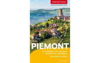 Travel Guides Italy TRESCHER Reiseführer Piemont Trescher Verlag