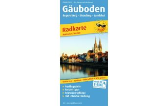 Radkarten Deutschland Gäuboden, Radkarte 1:100.000 KOMPASS freytag & berndt
