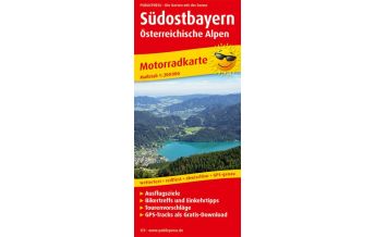 Motorradkarten Österreich Südostbayern - Österreichische Alpen, Motorradkarte 1:200.000 Freytag-Berndt und ARTARIA