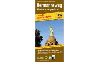 Wanderkarten Hermannsweg, Wanderkarte 1:25.000 KOMPASS freytag & berndt