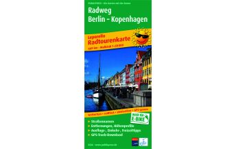 Radkarten Deutschland Radweg Berlin - Kopenhagen 1:50.000 KOMPASS freytag & berndt