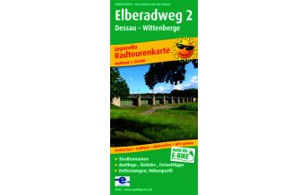 Cycling Maps Germany Elberadweg 2, Dessau - Wittenberge, Radtourenkarte 1:50.000 Freytag-Berndt und ARTARIA
