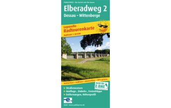 Cycling Maps Germany Elberadweg 2, Dessau - Wittenberge, Radtourenkarte 1:50.000 Freytag-Berndt und ARTARIA