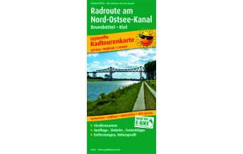 Cycling Maps Germany Radroute am Nord-Ostsee-Kanal, Radtourenkarte 1:50.000 Freytag-Berndt und ARTARIA