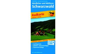 Nördlicher und Mittlerer Schwarzwald, Radkarte 1:100.000 KOMPASS freytag & berndt