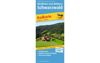Cycling Maps Germany Nördlicher und Mittlerer Schwarzwald, Radkarte 1:100.000 Freytag-Berndt und ARTARIA
