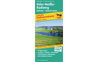 Radkarten Deutschland Oder-Neiße-Radweg, Jablonec - Ueckermünde KOMPASS freytag & berndt