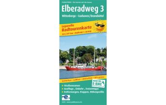 Radkarten Deutschland Elberadweg 3, Wittenberge - Cuxhaven/Brunsbüttel, Radtourenkarte 1:50.000 
 KOMPASS freytag & berndt