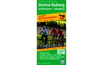 Cycling Maps Germany Unstrut-Radweg, Radtourenkarte 1:50.000 Freytag-Berndt und ARTARIA