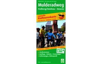 Cycling Maps Germany Mulderadweg, Radtourenkarte 1:50.000 Freytag-Berndt und ARTARIA