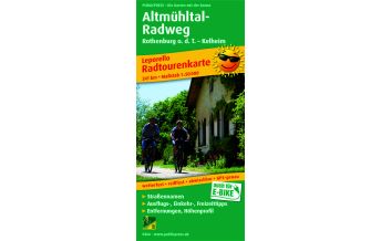 Cycling Maps Germany Altmühltal-Radweg, Radtourenkarte 1:50.000 Freytag-Berndt und ARTARIA