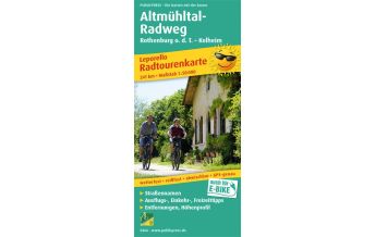 Cycling Maps Germany Altmühltal-Radweg, Radtourenkarte 1:50.000 Freytag-Berndt und ARTARIA