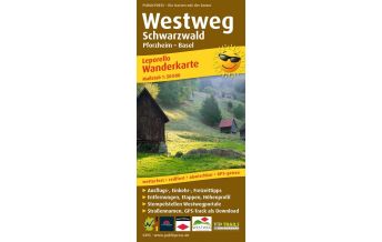 Wanderkarten Deutschland Wanderkarte 0395, Westweg Schwarzwald 1:50.000 KOMPASS freytag & berndt