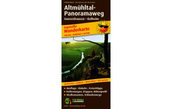 Hiking Maps Germany Altmühltal-Panoramaweg, Wanderkarte 1:50.000 Freytag-Berndt und ARTARIA