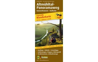 Wanderkarten Deutschland Altmühltal-Panoramaweg, Wanderkarte 1:50.000 KOMPASS freytag & berndt
