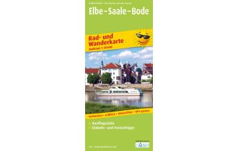 Radkarten Deutschland Elbe - Saale - Bode, Rad- und Wanderkarte 1:50.000 KOMPASS freytag & berndt