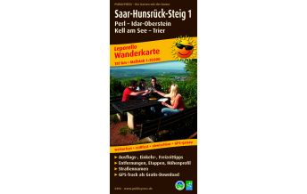 Hiking Maps Germany Saar-Hunsrück-Steig 1, Wanderkarte 1:25.000 Freytag-Berndt und ARTARIA