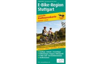 Cycling Maps Germany E-Bike-Region Stuttgart, Radtourenkarte 1:50.000 Freytag-Berndt und ARTARIA