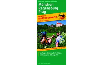 Cycling Maps Czech Republic München - Regensburg - Prag Freytag-Berndt und ARTARIA