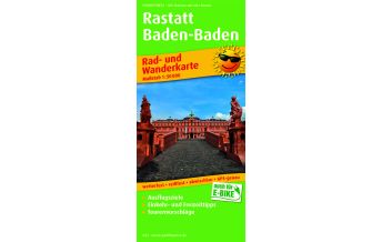 Radkarten Deutschland Rastatt - Baden-Baden, Rad- und Wanderkarte 1:50.000 KOMPASS freytag & berndt
