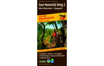 Hiking Maps Germany Saar-Hunsrück-Steig 2, Wanderkarte 1:25.000 Freytag-Berndt und ARTARIA