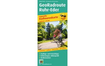 Radkarten Deutschland GeoRadroute Ruhr-Eder, Radtourenkarte 1:50.000 KOMPASS freytag & berndt