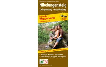 Hiking Maps Germany Nibelungensteig, Wanderkarte 1:25.000 Freytag-Berndt und ARTARIA