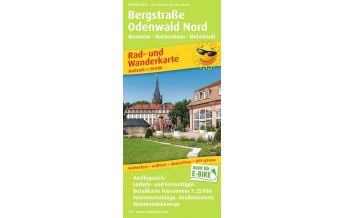 Cycling Maps Germany Bergstraße - Odenwald Nord, Rad- und Wanderkarte 1:50.000 Freytag-Berndt und ARTARIA