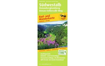 Radkarten Deutschland Südwestalb, Rad- und Wanderkarte 1:50.000 KOMPASS freytag & berndt