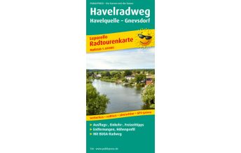 Cycling Maps Germany Havelradweg, Von der Quelle bis zur Mündung Freytag-Berndt und ARTARIA