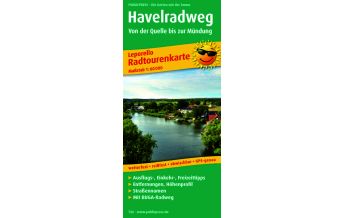 Cycling Maps Germany Havelradweg, Von der Quelle bis zur Mündung Freytag-Berndt und ARTARIA