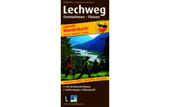 Long Distance Hiking Wanderkarte 0728, Lechweg 1:25.000 Freytag-Berndt und ARTARIA