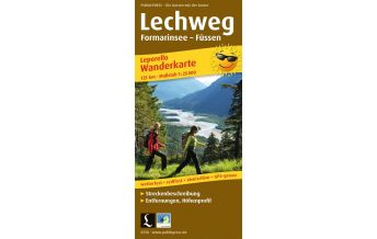 Long Distance Hiking Wanderkarte 0728, Lechweg 1:25.000 Freytag-Berndt und ARTARIA