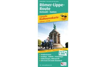 Radkarten Deutschland Römer-Lippe-Route 1:50.000, Radtourenkarte 1:50.000 KOMPASS freytag & berndt