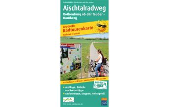 Radkarten Deutschland Aischtalradweg, Radtourenkarte 1:50.000 KOMPASS freytag & berndt