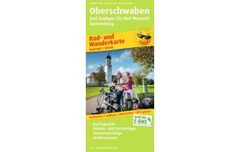 Cycling Maps Germany Rad- und Wanderkarte 0767, Oberschwaben 1:50.000 Freytag-Berndt und ARTARIA