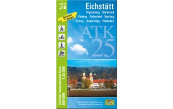 Wanderkarten Deutschland ATK25-J10 Eichstätt (Amtliche Topographische Karte 1:25000) LDBV