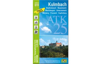 Wanderkarten Bayern ATK25-C11 Kulmbach (Amtliche Topographische Karte 1:25000) LDBV