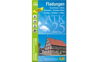 Wanderkarten Bayern ATK25-A05 Fladungen (Amtliche Topographische Karte 1:25000) LDBV