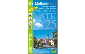 Wanderkarten Bayern ATK25-A06 Mellrichstadt (Amtliche Topographische Karte 1:25000) LDBV