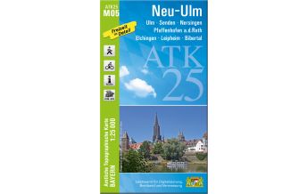 Wanderkarten Bayern Bayerische ATK25-M05, Neu-Ulm 1:25.000 LDBV
