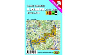 Canoeing Gewässer- und Radkarte Lahn Jübermann