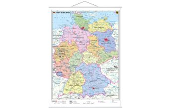 Europe Stiefel Wandkarte Deutschland politisch 1:1.000.000 Stiefel GmbH