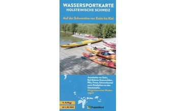 Kanusport Wassersportkarte Holsteinische Schweiz 1:30.000 Mollenhauer & Treichel