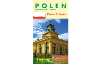 Straßenkarten Europa Höfer Übersichtskarte PL 777, Polen 1:1.000.000 KOMPASS freytag & berndt