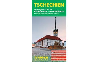 Road Maps Czech Republic Höfer Straßenkarte CS 003 Ostböhmen - Nordmähren 1:200.000 Höfer Verlag