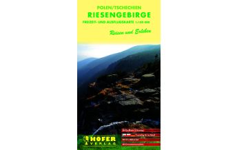 Straßenkarten Tschechien Polen / Tschechien - CR 303, Riesengebirge 1:100.000 KOMPASS freytag & berndt
