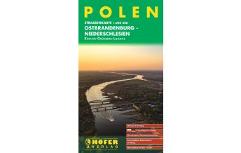 Road Maps Poland Polen - PL 002 Höfer Verlag
